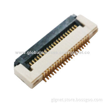 0.5mm Pitch H=1.5mm, Easy FFC/FPC Connector, SMT, R/A, Bottom Contact Type